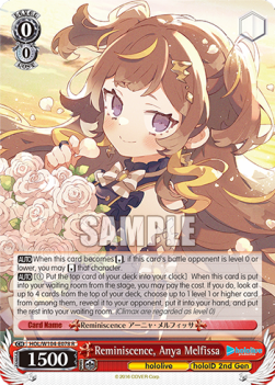 Reminiscence, Anya Melfissa (V.1 - Rare) - Hololive production Vol.2
