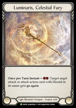 Luminaris, Celestial Fury (Rainbow Foil) - FAB Promos