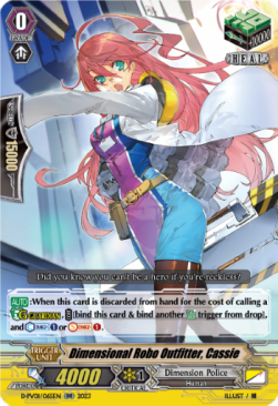 Dimensional Robo Outfitter, Cassie [P-Format] - History Collection