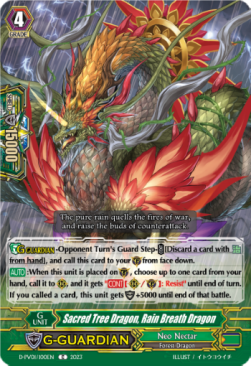 Sacred Tree Dragon, Rain Breath Dragon [P-Format] - History Collection