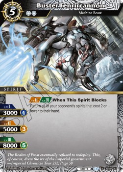 Buster Fenrircannon - Dawn of History
