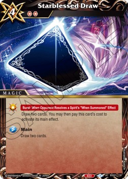 Starblessed Draw (V.1 - Uncommon) - Dawn of History