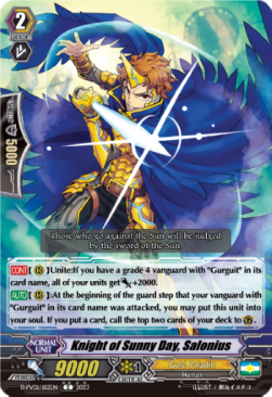 Knight of Sunny Day, Salonius [P-Format] - History Collection