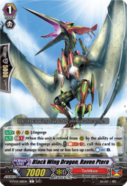 Black Wing Dragon, Raven Ptera [P-Format] - History Collection