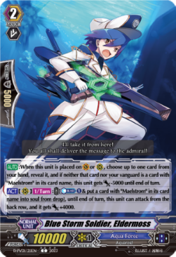 Blue Storm Soldier, Eldermoss [P-Format] - History Collection