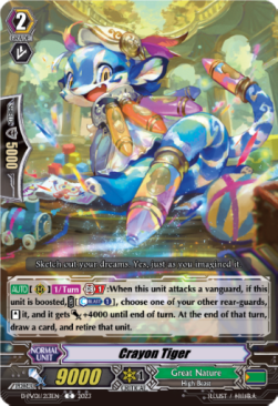 Crayon Tiger [P-Format] - History Collection