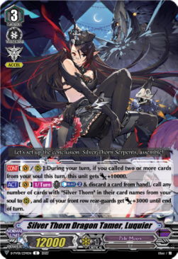 Silver Thorn Dragon Tamer, Luquier [V Format] - History Collection