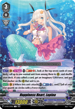 Happiness Heart, Lupina [V Format] - History Collection