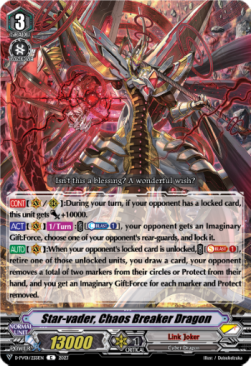 Star-vader, Chaos Breaker Dragon [V Format] - History Collection