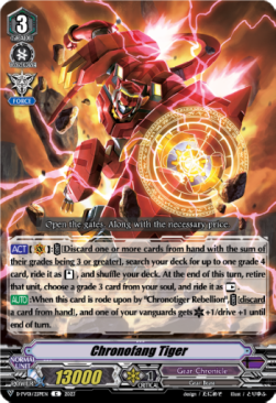Chronofang Tiger [V Format] - History Collection