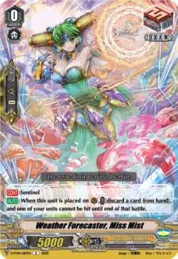 Weather Forecaster, Miss Mist [V Format] - History Collection