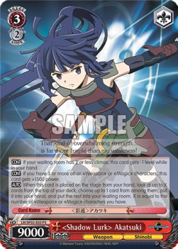 Akatsuki (LH/SP02-E03) (V.1 - Power Up Set) - LOG HORIZON - Power Up Set 2023