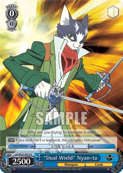 "Dual Wield" Nyan-ta (V.1 - Power Up Set) - LOG HORIZON - Power Up Set 2023