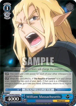 William Massachusetts (V.1 - Power Up Set) - LOG HORIZON - Power Up Set 2023