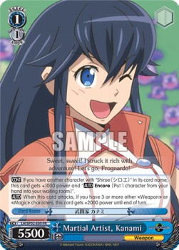 Martial Artist, Kanami - LOG HORIZON - Power Up Set 2023