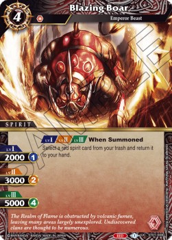 Blazing Boar - Starter Deck: Dragon Onslaught