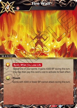 Fire Wall - Starter Deck: Dragon Onslaught
