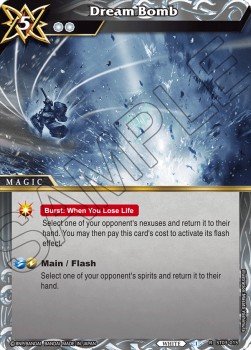 Dream Bomb - Starter Deck: Aegis of the Machine