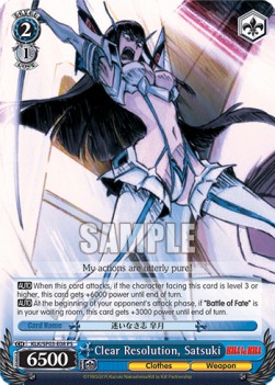 Clear Resolution, Satsuki (V.1 - Power Up Set) - KILL La KILL - Power Up Set 2023