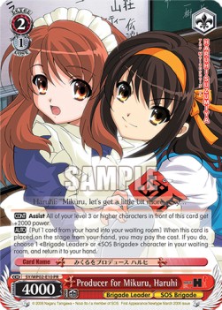 Producer for Mikuru, Haruhi - The Melancholy of Suzumiya Haruhi - Power Up Set 2023