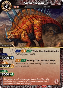 Swordosaurus (V.1 - Promo) - Promos