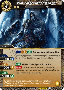 War Angel Mace Knight - Promos