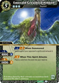 Emerald Greatbird Aldeed - Starter Deck: Verdant Wings