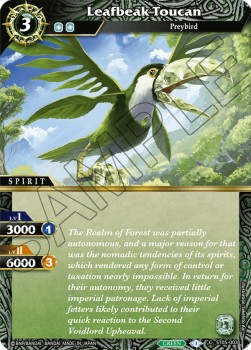 Leafbeak Toucan - Starter Deck: Verdant Wings