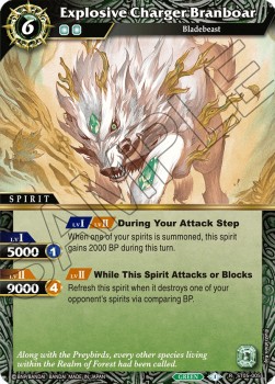 Explosive Charger Branboar - Starter Deck: Verdant Wings