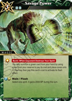 Savage Power - Starter Deck: Verdant Wings