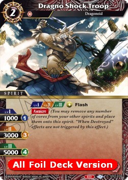Dragno Shock Troop - Battle Spirits Saga Products