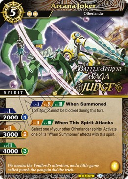 Arcana Joker - Judge Promos