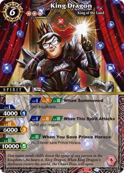 King Dragon - Unnumbered Promos