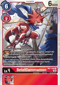 BetelGammamon (RB1-008) - Resurgence Booster