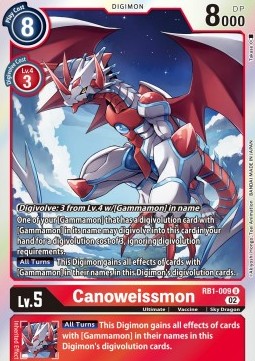 Canoweissmon (RB1-009) - Resurgence Booster