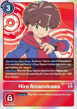 Hiro Amanokawa (RB1-032) (V.1) - Resurgence Booster