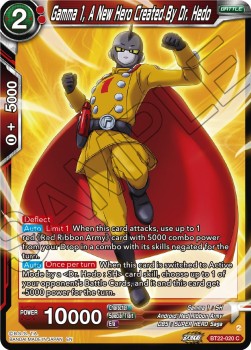Gamma 1, A New Hero Created By Dr. Hedo - Critical Blow
