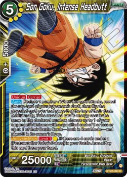 Son Goku, Intense Headbutt - Critical Blow