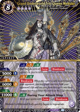 Grand Underworld Trio Queen Meduke (V.1 - X Rare) - Organized Play 2023 Promos