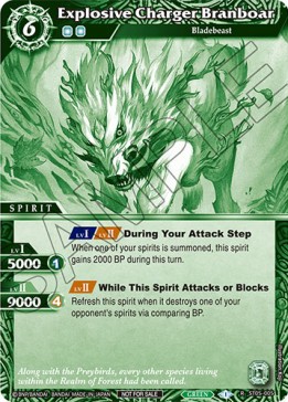 Explosive Charger Branboar (V.1 - Rare) - Organized Play 2023 Promos