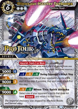 Dinosaur Harrier Turborex - Organized Play 2023 Promos
