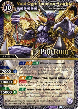 Void Ogre Emperor Avaritia - Organized Play 2023 Promos