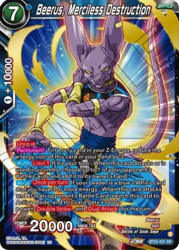 Beerus, Merciless Destruction - Critical Blow