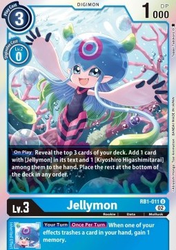 Jellymon (RB1-011) (V.1) - Resurgence Booster