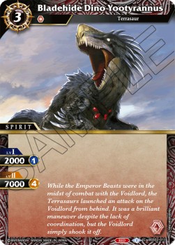 Bladehide Dino Yootyrannus - False Gods