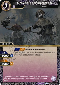 Gravedigger Skeleton - False Gods