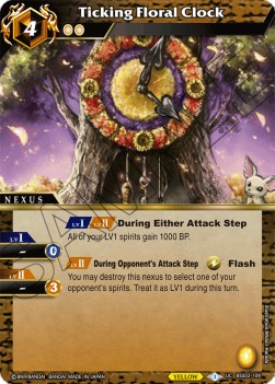 Ticking Floral Clock - False Gods