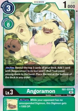 Angoramon (RB1-020) (V.1) - Resurgence Booster