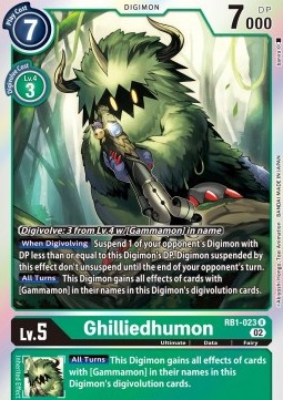 Ghilliedhumon (RB1-023) - Resurgence Booster