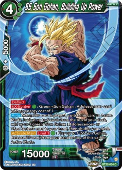 SS Son Gohan, Building Up Power - Critical Blow